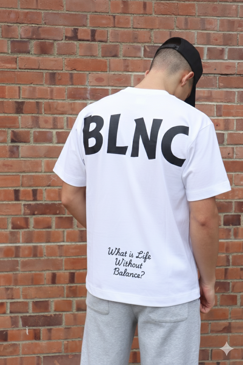 BLNC Oversized Tee (White)